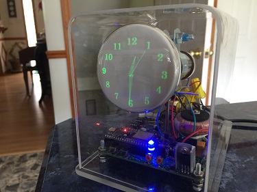 Scan Oscilloscope Clock