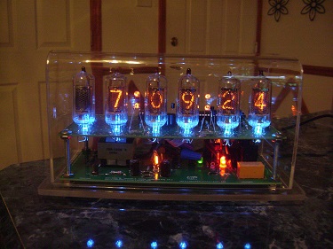 6 digit Nixie clock ZM570s